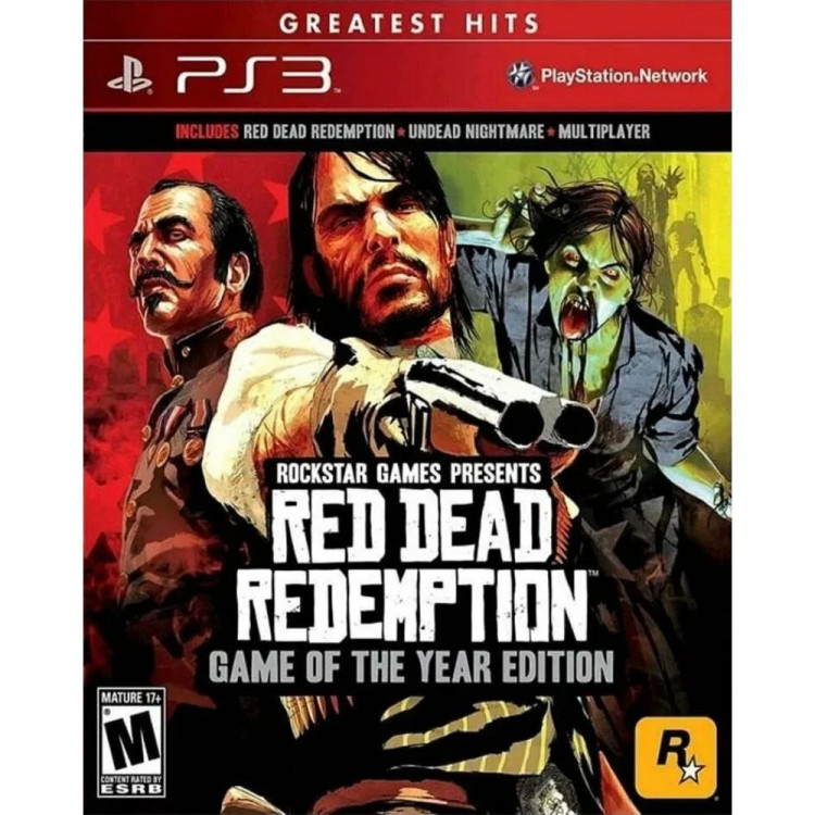 Игра Red Dead Redemption Game of the Year Edition для PS3 (BLUS 30758) (Английская версия)