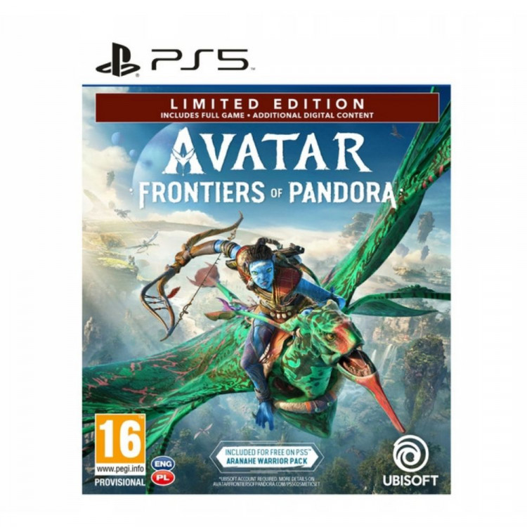 Игра Avatar Frontiers of Pandora Limited Edition для PS5 (PPSA 07497/ 01575) (Русские субтитры)