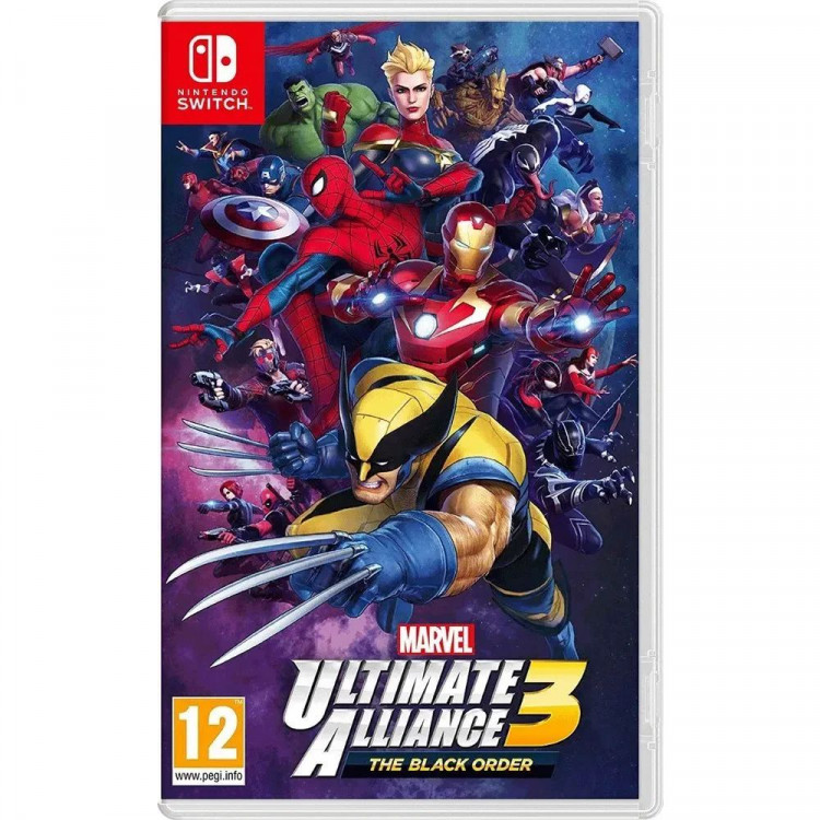 Игра Marvel Ultimate Alliance 3: The Black Order для Nintendo Switch (Английская версия)