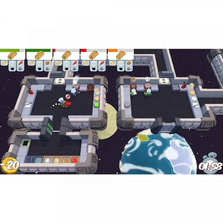 Игра Overcooked & Overcooked 2 Bundle (Адская кухня 1 + 2) для PS4 (CUSA 17662) (Английская версия)