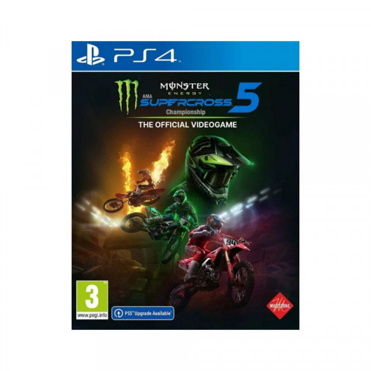 Игра Monster Enеrgy Supercross 5 для PS4