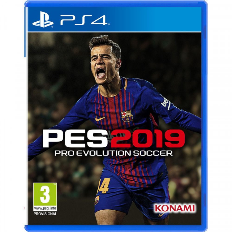 Игра Pro Evolution Soccer 2019, PES 2019 для PS4 (Русские субтитры)