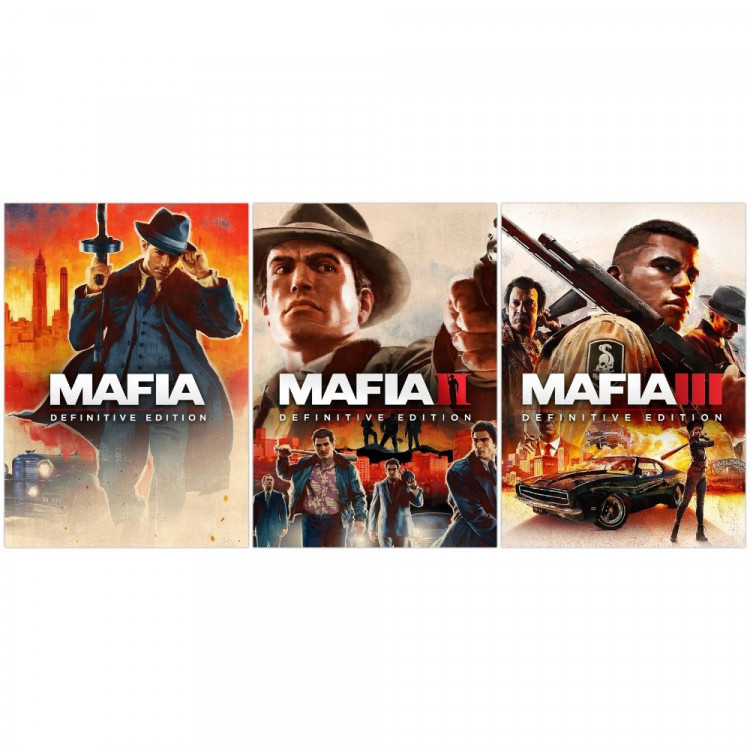 Игра Mafia Trilogy для PS4 (CUSA 18100 17761 03617) (Русские субтитры)