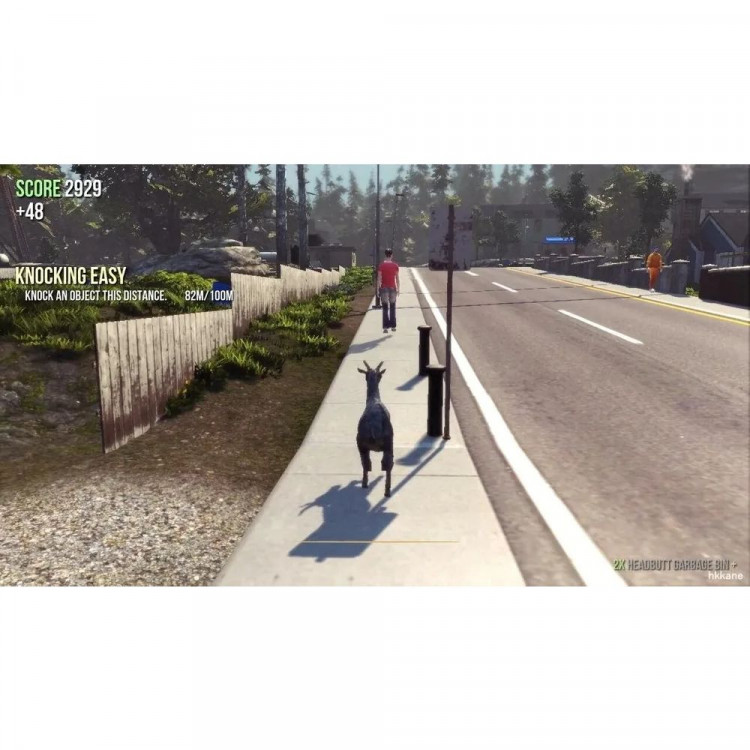 Игра Goat Simulator для PS4 (Рус. суб.) (Симулятор, открытый мир, экшн, приключения)