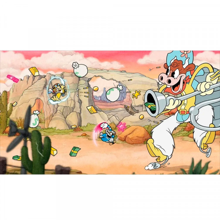 Игра Cuphead для PS4 (CUSA 36997) (Русские субтитры)